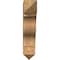 Ekena Millwork Funston Arts & Crafts Smooth Bracket, Western Red Cedar, 5 1/2"W x 22"D x 26"H BKT06X22X26FST03SWR - alternate 3